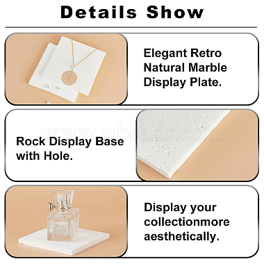 Gesso Jewelry Display Plate(DJEW-WH0015-98B)-4