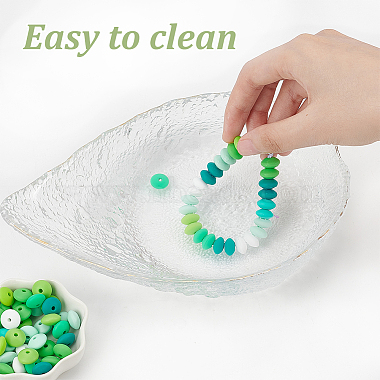 DIY Chew Necklace Making Kit for Sensory Kids(DIY-DR0001-15)-3