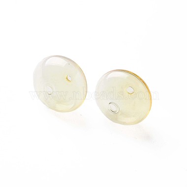 Transparent Handmade Blown Glass Globe Beads(GLAA-T012-52D)-3