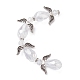 Angel Fairy Shape Electroplate Transparent Glass Beads Strands(AJEW-JB01172-01)-2