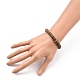 Rondelle Natural Coconut Stretch Bracelets(BJEW-JB05361-01)-3