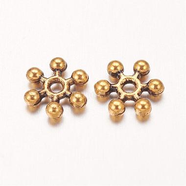 Zinc Alloy Beads Spacers(X-PALLOY-Q062-AG)-2