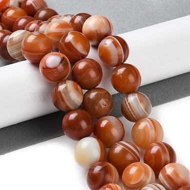 Natural Eye Agate Beads Strands(G-NH0019-F03-02)-2