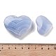 Natural Blue Lace Agate Heart Love Healing Stones(G-G126-02)-3