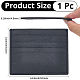1Pc Cowhide Leather Band Card Name Card Holder(AJEW-CL0002-52B)-2