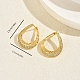 Brass Stud Earrings(KY1239)-2