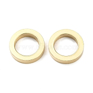 201 Stainless Steel Linking Rings, Round Ring, Real 18K Gold Plated, 10x2mm, Inner Diameter: 6.8mm(STAS-H180-05G)