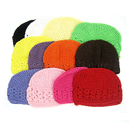 Handmade Crochet Baby Beanie Costume Photography Props, Mixed Color, 180mm(AJEW-Q122-M)