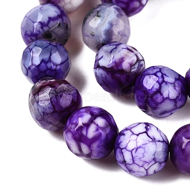 Natural Crackle Agate Beads Strands(X-G-T119-01A-05)-3