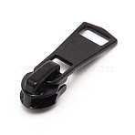 Zinc Alloy Replacement Zipper Sliders, for Luggage Suitcase Backpack Jacket Bags Coat, Black, 3.3x1x0.9cm(FIND-WH0092-13)