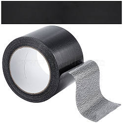 Adhesive Patch Tape, Floor Marking Tape, for Fixing Carpet, Clothing Patches, Black, 80x0.3mm, about 20m/roll(AJEW-WH0419-06A-01)