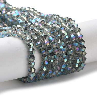 Electroplate Glass Beads Strands(EGLA-J026-3mm-F10)-5