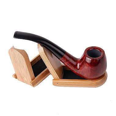 Bamboo Foldable Bamboo Tobacco Pipe Stand Holder Display(AJEW-WH0237-47)-5