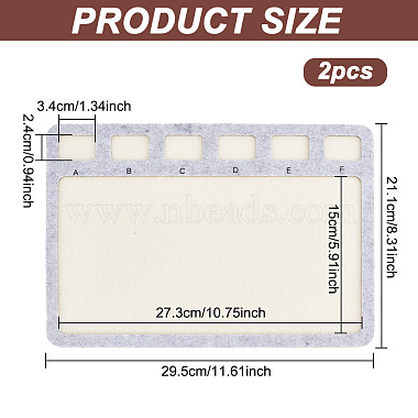 tableros de dise&ntilde;o de cuentas de fieltro(TOOL-WH0002-64-01)-2