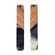Transparent Resin & Walnut Wood Big Pendants(RESI-N025-034-C01)-4