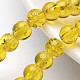 Chapelets de perles en verre craquelé(X-CCG-Q001-6mm-10)-1
