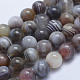 Chapelets de perles en agate naturelle du Botswana(G-L478-41-10mm)-1