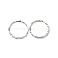 304 Stainless Steel Finger Ring, Stainless Steel Color, US Size 6(16.5mm)(RJEW-I101-03A-P)