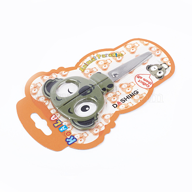 Stainless Steel Craft Scissors for Kids(TOOL-WH0119-68C)-2