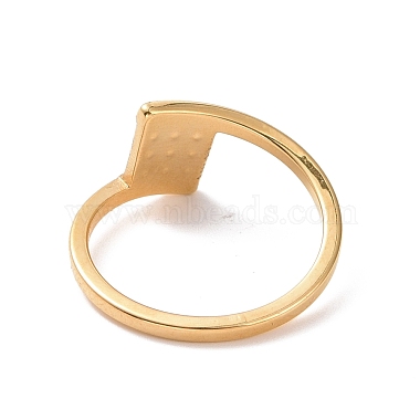 Crystal Rhinestone Square Finger Ring(RJEW-D120-14G)-3