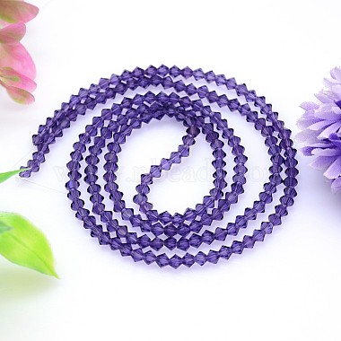 Faceted Imitation Austrian Crystal Bead Strands(G-M180-6mm-27A)-2