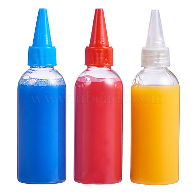 Benecreat 3 цветная пластиковая пустая бутылка для жидкости(DIY-BC0009-19)-7