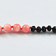 Coral Beads Two Tier Necklaces(NJEW-S066-24)-2