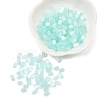 25G Glass Cylinder Seed Beads, Imitation Cat Eye, Round Hole, Cadet Blue, 6x4x4mm, Hole: 1mm(SEED-YW0003-17D)