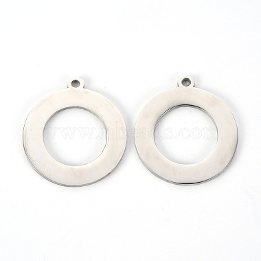 Stainless Steel Color Donut 201 Stainless Steel Pendants