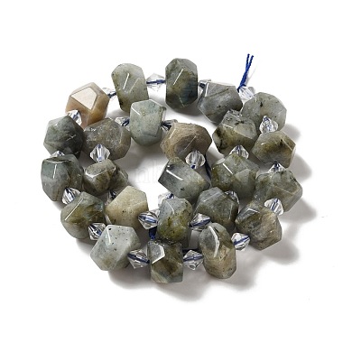 Natural Labradorite Beads Strands(G-E578-03)-3