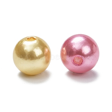 Perles acryliques de perles d'imitation(PL611)-3