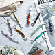 Gemstone Chip Beaded Pendant Decorations(HJEW-NB0001-69)-5