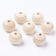 Unfinished Natural Wood European Beads(WOOD-S057-019B)-1