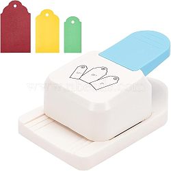 Border Punch, Embossing DIY Paper Printing Card Cutter, Cyan, 15x8.9x6.45cm(AJEW-WH0188-06)