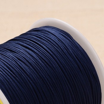 Polyester Cord, Prussian Blue, 0.7mm, 100meter/roll