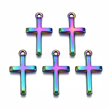 Multi-color Cross Alloy Charms