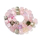 Natural Amethyst & Citrine & Prehnite & Quartz Crystal & Rose Quartz Beads Strands(G-G053-B14-01C)-3