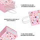 Mega pet 18pcs 6 style rectangle avec mot joyeux anniversaire sacs en papier kraft(CARB-MP0001-01)-4