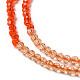 2 Colors Transparent Glass Beads Strands(GLAA-G093-01F)-3