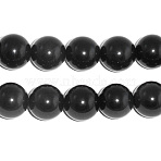 Natural Obsidian Bead Strands, Round, 6mm, Hole: 0.8mm, about 15.5 inch, 61pcs/strand(GSR6mmC132)