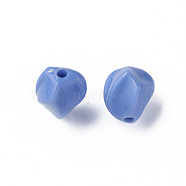 Opaque Acrylic Beads, Nuggets, Cornflower Blue, 16.5x15x13.5mm, Hole: 2.5mm, about 340pcs/500g(MACR-S373-140-A02)