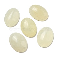 Natural New Jade Cabochons, Oval, 18x13x5~5.5mm(G-C115-01A-13)
