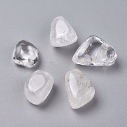 Natural Quartz Crystal Beads, Tumbled Stone, Healing Stones for 7 Chakras Balancing, Crystal Therapy, Vase Filler Gems, No Hole/Undrilled, Nuggets, 20~35x13~23x8~22mm(G-K302-A21)