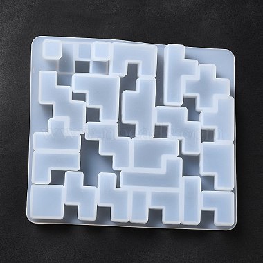 Moules en silicone puzzle pyramide(DIY-F110-01)-6