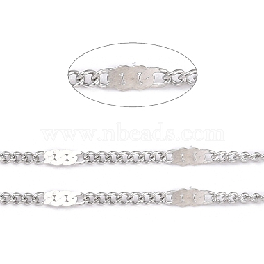 304 Stainless Steel Figaro Chain(CHS-D033-04P)-2