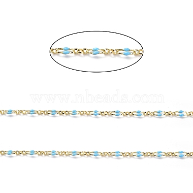 Enamel Oval Link Chains(CHC-K014-10G-03)-2