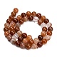 Natural Red Hematoid Quartz Beads Strands(G-G475-A01-8mm)-3