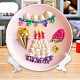 DIY Cake Pattern Shell Conch Disk Paste Painting For Kids(DIY-P035-02)-1