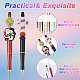 9Pcs ABS Plastic Ball-Point Pen(AJEW-FS0001-43C)-2