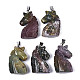 Carved Natural Indian Agate Pendants(G-N0327-002B)-1